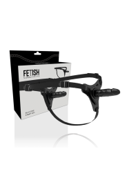 FETISH SUBMISSIVE HARNESS - SILICONA NEGRO REALISTIC
