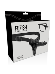 FETISH SUBMISSIVE HARNESS - SILICONA NEGRO REALISTIC