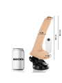 BASECOCK - VIBRADOR REALÍSTICO CONTROL REMOTO 19 CM -O- 4 CM