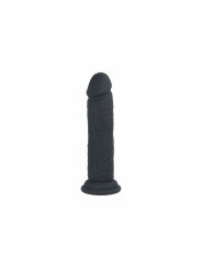 Consolador Realista Virgite R15 Negro 16,5 cm