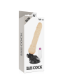 BASECOCK - VIBRADOR REALÍSTICO CONTROL REMOTO 19.5 CM -O- 4 CM