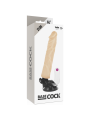 BASECOCK - VIBRADOR REALÍSTICO CONTROL REMOTO 21 CM -O- 4 CM