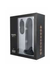 Consolador Realista Virgite R15 Negro 16,5 cm