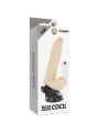 BASECOCK - VIBRADOR REALÍSTICO ARTICULABLE CONTROL REMOTO 21 CM -O- 5 CM