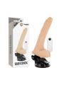 BASECOCK - VIBRADOR REALÍSTICO ARTICULABLE CONTROL REMOTO 18.5 CM -O- 4 CM