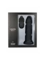 Consolador Realista Virgite R15 Negro 16,5 cm