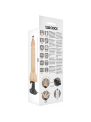 BASECOCK - VIBRADOR REALÍSTICO ARTICULABLE CONTROL REMOTO 20 CM -O- 4.5 CM