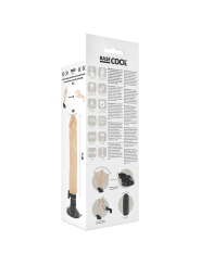 BASECOCK - VIBRADOR REALÍSTICO CONTROL REMOTO 21 CM -O- 4 CM