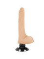 BASECOCK - VIBRADOR REALÍSTICO 2-1 18.5 CM -O- 4 CM