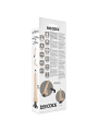 BASECOCK - VIBRADOR REALÍSTICO 2-1 18.5 CM -O- 4 CM