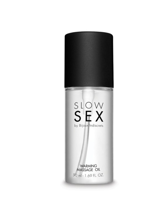 Bijoux Indiscrets Slow Sex: aceite de masaje efecto calor