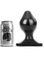 All Black: plug anal flexible de 16,5 cm