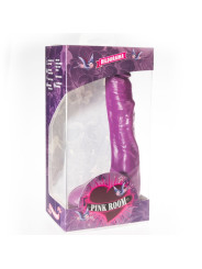Pink Room Nilo: dildo realista morado de 23 cm