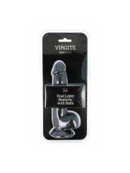 Consolador Realista Virgite R28 Negro 20 cm