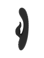 Vibrador punto G y clítoris Rithual Anusara 2.0 en negro, eje curvado con punta anillada