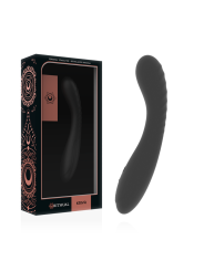 Rithual Kriya negro junto a su caja con el estampado cobre de la marca