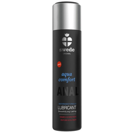 Swede Aqua Comfort: lubricante anal base agua sin parabenos