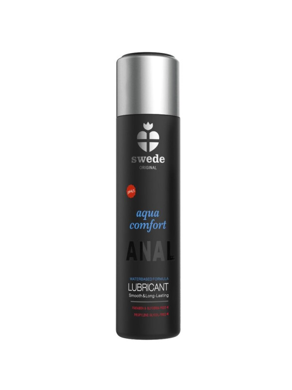 Swede Aqua Comfort: lubricante anal base agua sin parabenos
