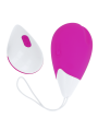 OHMAMA - HUEVO VIBRADOR 10 MODOS Y BLANCO