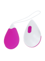 OHMAMA - HUEVO VIBRADOR 10 MODOS Y BLANCO