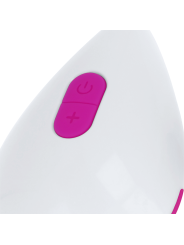OHMAMA - HUEVO VIBRADOR 10 MODOS Y BLANCO