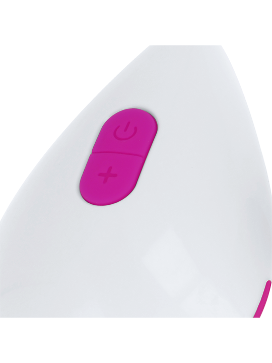 OHMAMA - HUEVO VIBRADOR 10 MODOS Y BLANCO