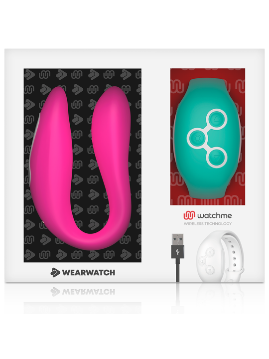 Wearwatch Dual Watchme: vibrador punto G para parejas