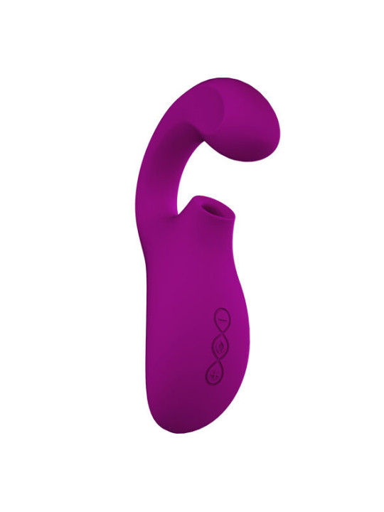 LELO - ENIGMA DOBLE ESTIMULACIÓN SUCCION MASAJEADOR
