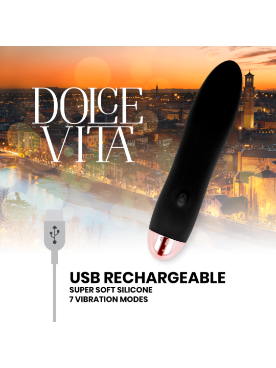 DOLCE VITA - VIBRADOR RECARGABLE FOUR 7 VELOCIDADES
