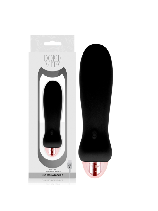 DOLCE VITA - VIBRADOR RECARGABLE FIVE 7 VELOCIDADES