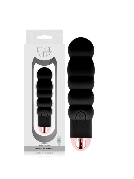 DOLCE VITA - VIBRADOR RECARGABLE SIX 7 VELOCIDADES