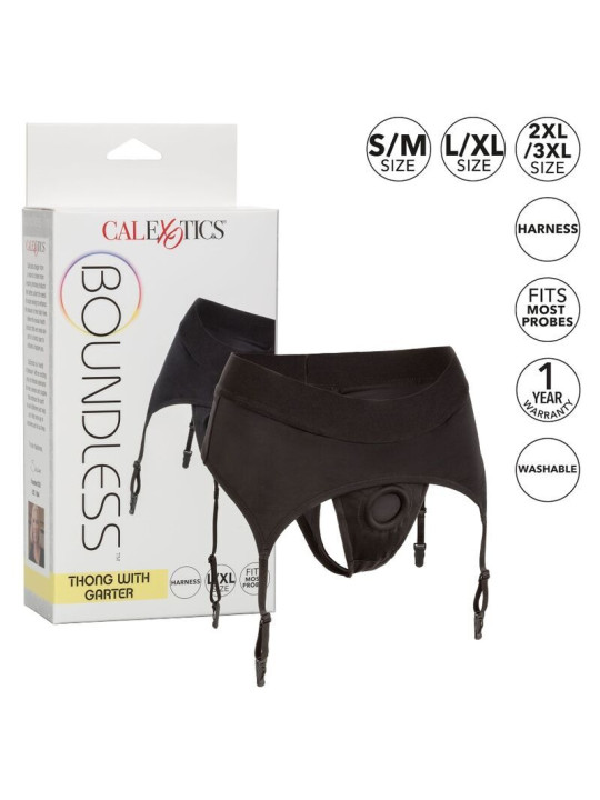 CALEXOTICS - BOUNDLESS ARNÉS TANGA CON LIGUERO
