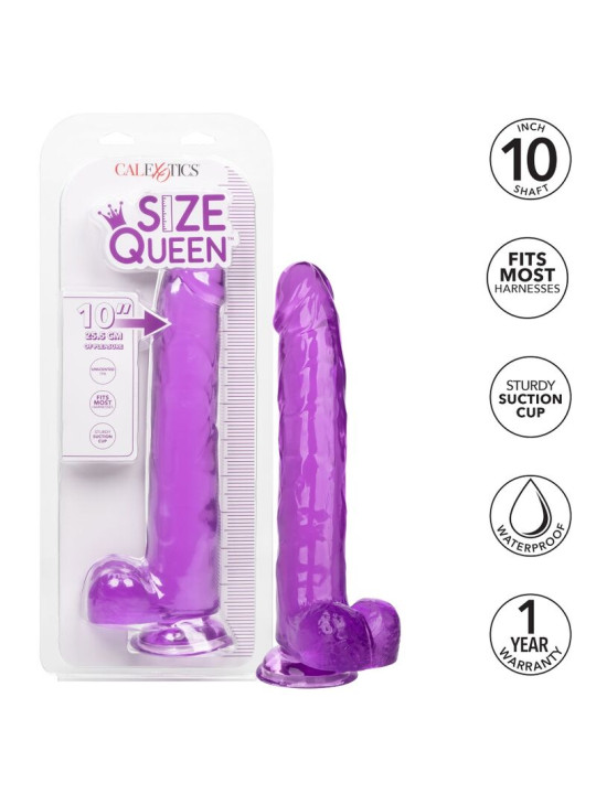 CALEXOTICS - SIZE QUEEN DILDO 25.5 CM