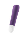Bala vibradora Satisfyer Ultra Power Bullet 2 en morado con base blanca y botón de encendido