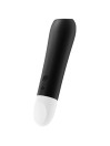 Satisfyer Ultra Power Bullet 2 en color negro, cuerpo de silicona con punta biselada