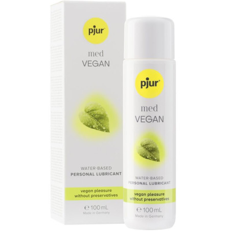 pjur Med Vegan Glide: lubricante base agua vegano