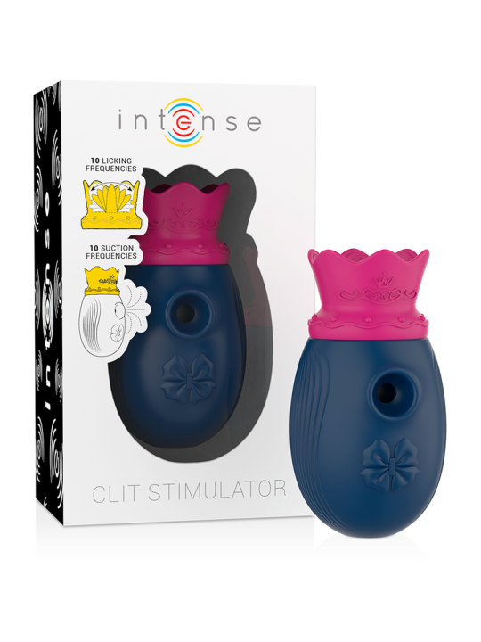 INTENSE - ESTIMULADOR CLÍTORIS 10 MODOS DE SUCCIÓN Y LICKING