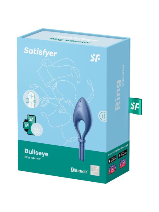 Satisfyer Bullseye: anillo vibrador ajustable con app