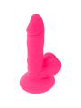 DIVERSIA - DILDO REALÍSTICO FLEXIBLE CON VIBRACIÓN -O- 3.3 CM