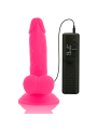 DIVERSIA - DILDO REALÍSTICO FLEXIBLE CON VIBRACIÓN -O- 3.3 CM