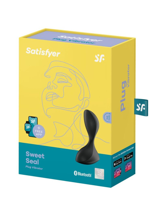 Satisfyer Sweet Seal: plug anal vibrador con app para empezar