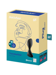 Satisfyer Trendsetter: vibrador anal con app y punta de lengua