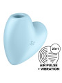 SATISFYER - CUTIE HEART ESTIMULADOR Y VIBRADOR