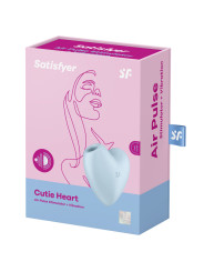 SATISFYER - CUTIE HEART ESTIMULADOR Y VIBRADOR