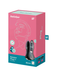 Satisfyer Rotator Plug 1+: plug anal vibrador con rotación y app
