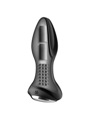 Esquema interno del Satisfyer Rotator Plug 2+ con el motor de vibración y las bolas giratorias