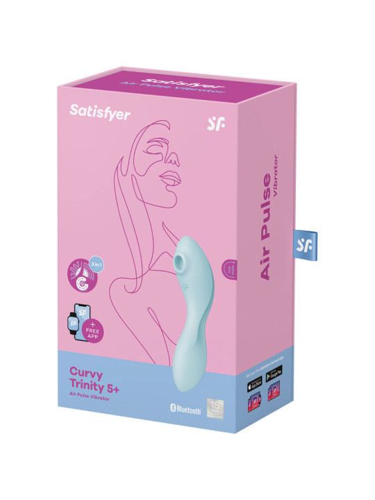 SATISFYER - CURVY TRINITY 5 ESTIMULADOR Y VIBRADOR APP