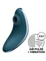 Satisfyer Vulva Lover 1: succionador azul con vibración