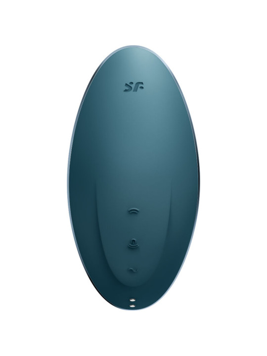 Satisfyer Vulva Lover 1: succionador azul con vibración