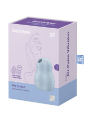 SATISFYER - PRO TO GO 1 ESTIMULADOR Y VIBRADOR DOBLE